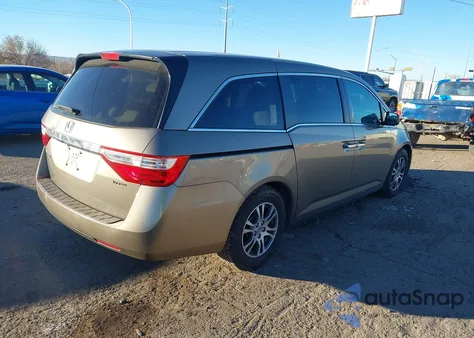 2013 Honda Odyssey Ex z USA, uszkodzony, nr VIN 5FNRL5H49DB024582
